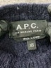 A.P.C. Stripes Black Turtleneck Sweater Size XS - photo 7