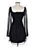 Assorted Brands 100% Polyester Solid Black Cocktail Dress Size XS - photo 2