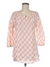 Bandolino Pink 3/4 Sleeve Blouse Size M - photo 1