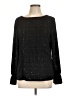 Kasper Black Long Sleeve Blouse Size L - photo 1