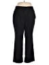 Worthington Stripes Black Dress Pants Size 16 - photo 1