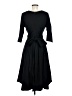 eShakti Solid Black Cocktail Dress Size M (estimated) - photo 2