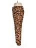 Assorted Brands Animal Print Brown Casual Pants Size 8 - photo 5