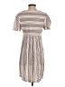 MNG Stripes Tan Casual Dress Size S - photo 2