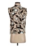 Odeeh Brown Sleeveless Blouse Size EU 34 / US 4 - photo 1