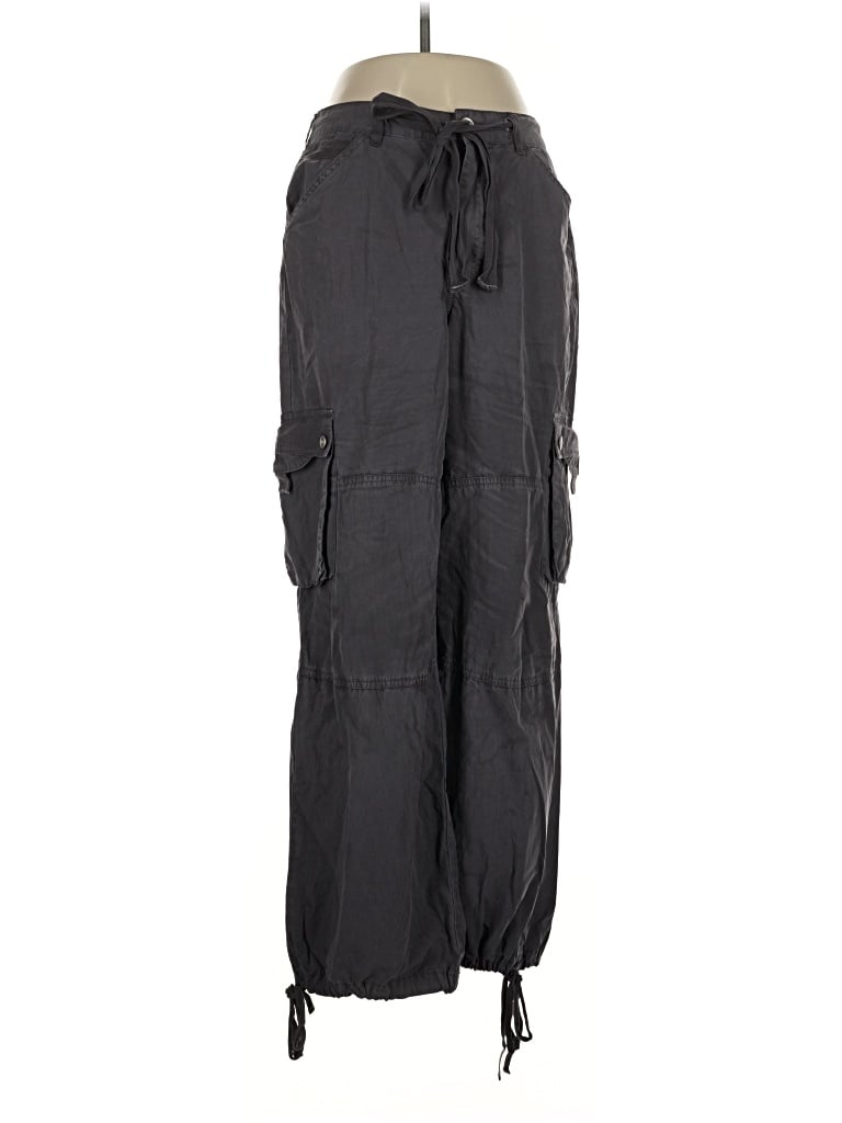Pre-owned Pilcro Cargo Pants In Black
