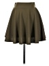 Assorted Brands Solid Green Casual Skirt Size XS (estimated) - photo 1