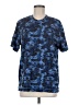 Robert Graham 100% Cotton Camo Blue Active T-Shirt Size M - photo 1