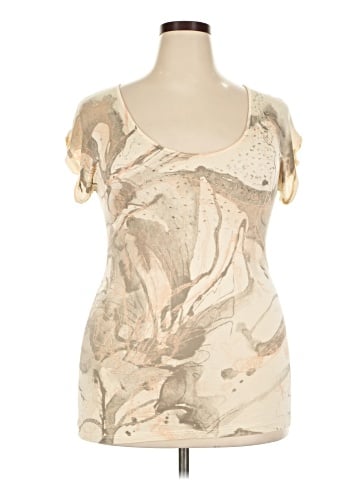 CALVIN KLEIN JEANS Short Sleeve Top (view 1)