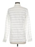 Gap 100% Cotton Stripes Ivory Long Sleeve Button-Down Shirt Size M - photo 2