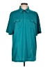 Ogio 100% Polyester Teal Short Sleeve Polo Size L - photo 1