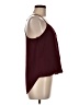 Lily White 100% Polyester Burgundy Sleeveless Blouse Size M - photo 4