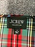 J.Crew Collection Plaid Multi Color Green Casual Dress Size 6 - photo 7