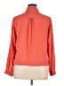 Pleione 100% Polyester Orange Long Sleeve Blouse Size XL - photo 2