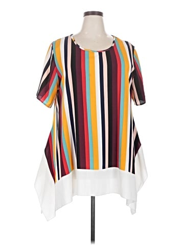 Cha Cha Vente Short Sleeve Blouse (view 1)