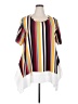 Cha Cha Vente White Short Sleeve Blouse Size 2X - photo 1