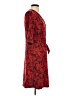 Unbranded Paisley Red Casual Dress Size XS (estimated) - photo 4