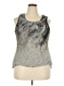 Coldwater Creek Gray Sleeveless Blouse Size 18 - photo 1