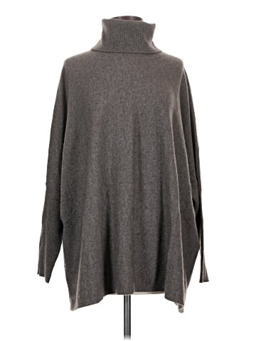 Repeat Cashmere Long Sleeve Turtleneck (view 1)