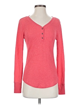 Time and Tru Long Sleeve Henley (view 1)