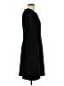 Ann Taylor 100% Polyester Black Casual Dress Size 10 - photo 4