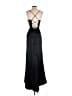 Unbranded 100% Polyester Black Cocktail Dress Size S (estimated) - photo 2