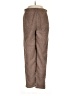SKIMS 100% Polyester Chevron-herringbone Brown Casual Pants Size M - photo 1