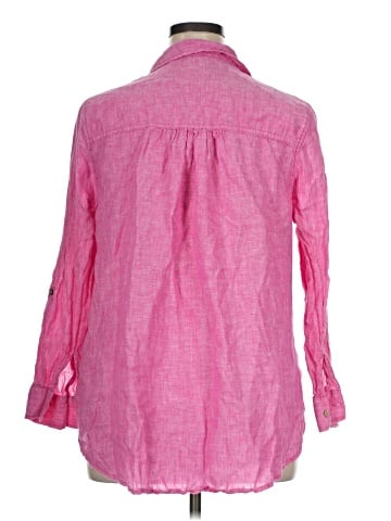 Sigrid Olsen Long Sleeve Polo (view 2)