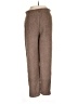 SKIMS 100% Polyester Chevron-herringbone Brown Casual Pants Size M - photo 2