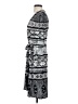 BCBGMAXAZRIA Print Gray Casual Dress Size XS - photo 5