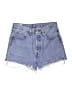Levi's 100% Cotton Blue Denim Shorts Size 26 waist - photo 1