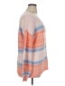 Ann Taylor LOFT Stripes Orange Pullover Sweater Size XL - photo 4