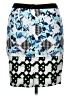 Peter Pilotto for Target 100% Polyester Graphic Blue Casual Skirt Size 14 - photo 2