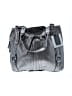 B Makowsky Metallic Gray Hobo One size - photo 1