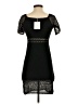 Sunny 100% Cotton Black Cocktail Dress Size 1 - photo 2