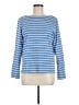 Uniqlo 100% Cotton Blue Pullover Sweater Size M - photo 1