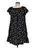 Merona 100% Polyester Stars Black Casual Dress Size M - photo 2