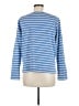 Uniqlo 100% Cotton Blue Pullover Sweater Size M - photo 2
