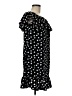 Merona 100% Polyester Stars Black Casual Dress Size M - photo 4