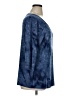 Keren Hart Blue 3/4 Sleeve Top Size 1X - photo 4