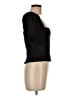 Reformation 100% Linen Black Short Sleeve Top Size 6 - photo 4