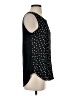 Left Coast by Dolan 100% Polyester Black Sleeveless Blouse Size S - photo 4