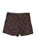 RYDERWEAR Animal Print Brown Shorts Size S - photo 1