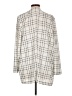 Lush 100% Polyester Checkered-gingham Ivory Blazer Size L - photo 2
