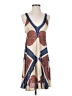 Leifnotes 100% Viscose Paisley Tan Casual Dress Size S - photo 1