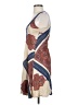 Leifnotes 100% Viscose Paisley Tan Casual Dress Size S - photo 5