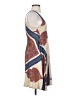 Leifnotes 100% Viscose Paisley Tan Casual Dress Size S - photo 4