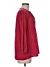 Boden 100% Linen Red Long Sleeve Henley Size M - photo 4