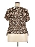 rue21 Brown Short Sleeve Blouse Size 3X - photo 2