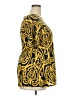 Assorted Brands Paisley Yellow Short Sleeve T-Shirt Size XXL - photo 4
